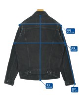 Levi's（リーバイス）デニムジャケット 黒 サイズ:M メンズ/2200702996061