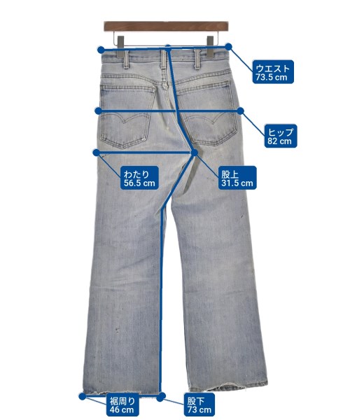 Levi's（リーバイス）デニムパンツ 青 サイズ:-(XS位) メンズ/2200706192049