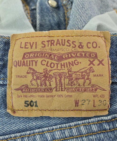 Levi's（リーバイス）デニムパンツ 青 サイズ:27(M位) レディース/2200664615116