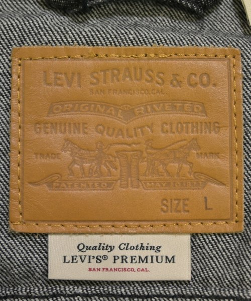Levi's（リーバイス）デニムジャケット 黒 サイズ:L メンズ/2200668471015