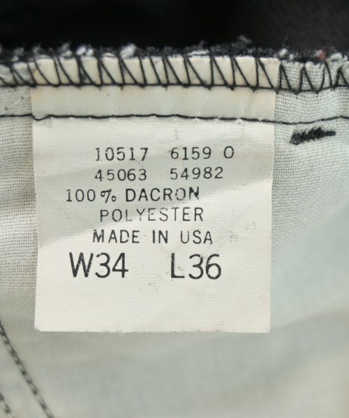 Levi's（リーバイス）スラックス 黒 サイズ:34(XL位) メンズ/2200731802029