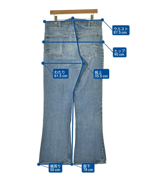 Levi's（リーバイス）デニムパンツ 青 サイズ:-(L位) メンズ/2200730977049