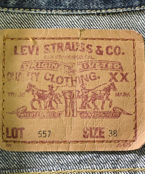 Levi's（リーバイス）デニムジャケット 紺 サイズ:38(M位) メンズ/2200734788016