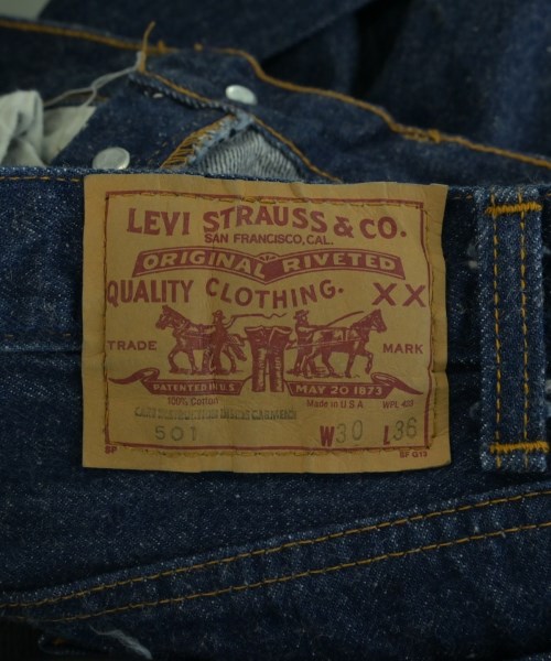 Levi's（リーバイス）デニムパンツ 紺 サイズ:30(M位) メンズ/2200720158021