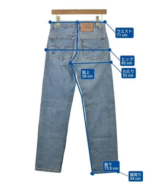 Levi's（リーバイス）デニムパンツ 青 サイズ:28(L位) レディース/2200678393024