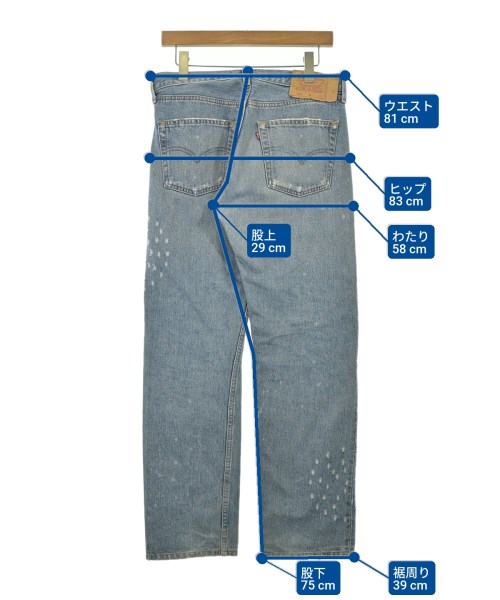 Levi's（リーバイス）デニムパンツ 青 サイズ:32(L位) メンズ/2200682601016