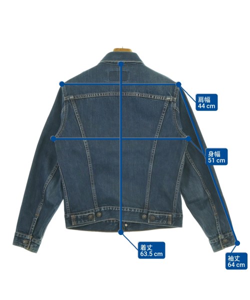 Levi's（リーバイス）デニムジャケット 青 サイズ:M レディース/2200683549027