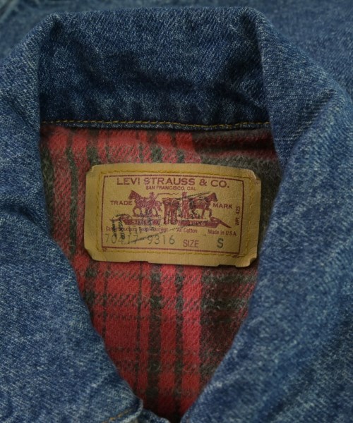 Levi's（リーバイス）デニムジャケット 紺 サイズ:S メンズ/2200685419014