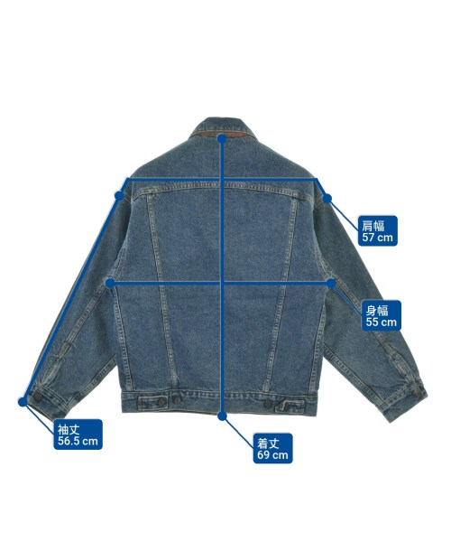 Levi's（リーバイス）デニムジャケット 紺 サイズ:S メンズ/2200685419014