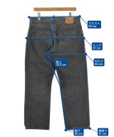 Levi's（リーバイス）デニムパンツ 黒 サイズ:30(XL位) レディース/2200681351035