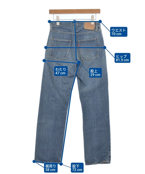 Levi's（リーバイス）デニムパンツ 青 サイズ:28(S位) メンズ/2200679250104