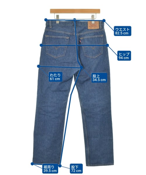 Levi's（リーバイス）デニムパンツ 紺 サイズ:34(XL位) メンズ/2200693150015