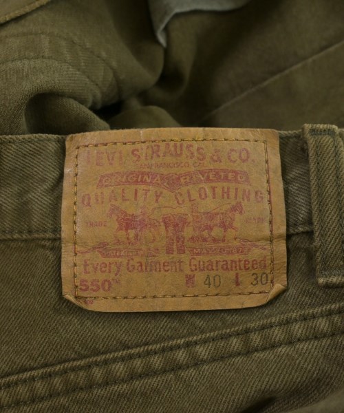 Levi's（リーバイス）デニムパンツ カーキ サイズ:40(XXL位) メンズ/2200693275022