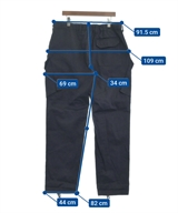 MILITARY（ミリタリー）カーゴパンツ 紺 サイズ:85(L位) メンズ/2200424987040