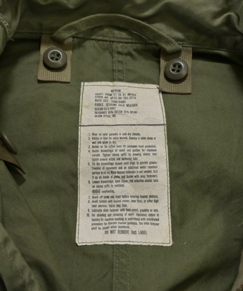 MILITARY（ミリタリー）モッズコート カーキ サイズ:M メンズ/2200635698018