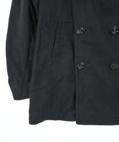 MILITARY（ミリタリー）ピーコート 黒 サイズ:40(L位) メンズ/2200636486171