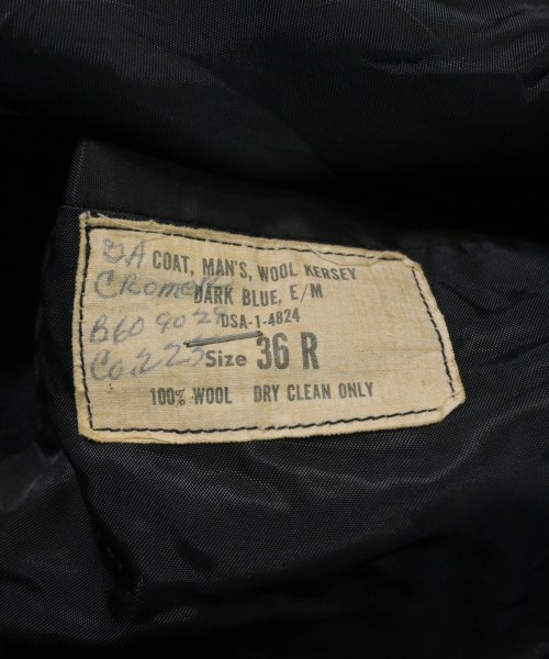 MILITARY（ミリタリー）ピーコート 紺 サイズ:36(S位) メンズ/2200637341219