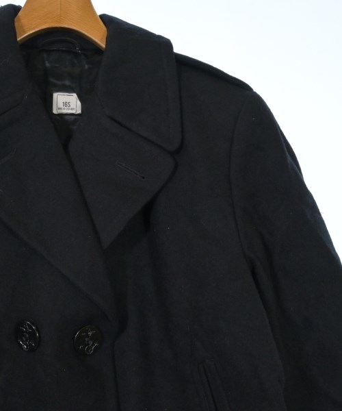 MILITARY（ミリタリー）ピーコート 黒 サイズ:16(S位) レディース/2200637341240