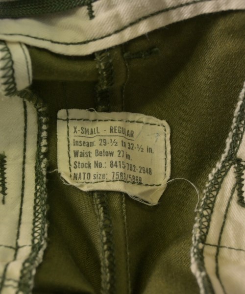 MILITARY（ミリタリー）カーゴパンツ カーキ サイズ:XS レディース/2200640428013
