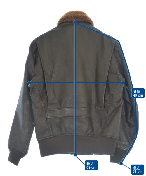 MILITARY（ミリタリー）ミリタリーブルゾン 茶 サイズ:-(L位) メンズ/2200641843112