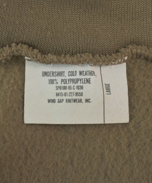 MILITARY（ミリタリー）スウェット 茶 サイズ:L メンズ/2200623102039