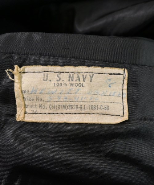 MILITARY（ミリタリー）ピーコート 紺 サイズ:36(S位) メンズ/2200623550069