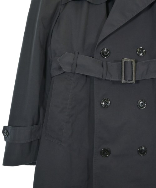MILITARY（ミリタリー）トレンチコート 黒 サイズ:40(XS位) メンズ/2200624565017