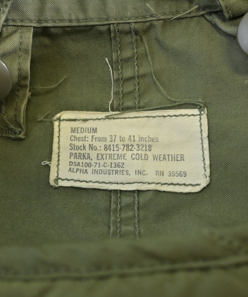 MILITARY（ミリタリー）モッズコート カーキ サイズ:M メンズ/2200629557017