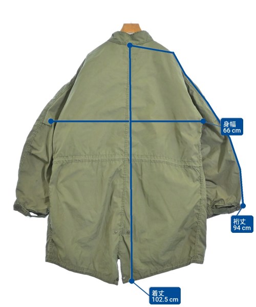 MILITARY（ミリタリー）モッズコート カーキ サイズ:M メンズ/2200629557017