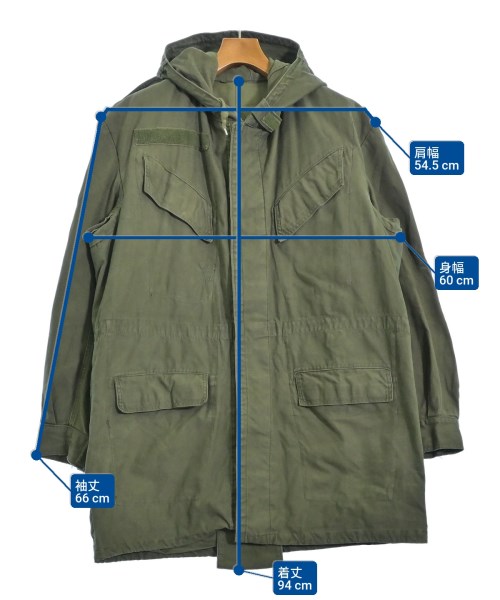 MILITARY（ミリタリー）コート カーキ サイズ:-(XXL位) メンズ/2200630854020