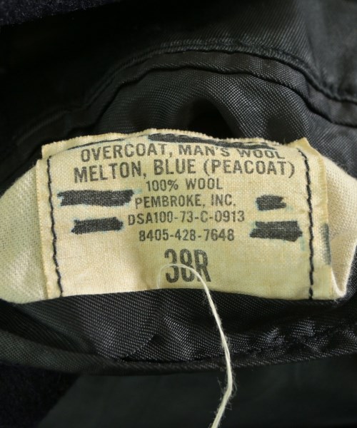 MILITARY（ミリタリー）ピーコート 紺 サイズ:38R(M位) メンズ/2200631443100