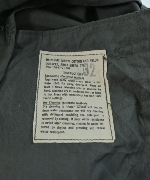 MILITARY（ミリタリー）トレンチコート カーキ サイズ:40(L位) メンズ/2200632902071