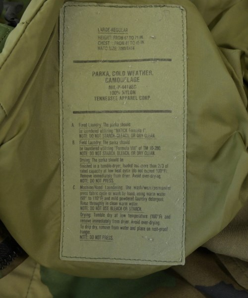 MILITARY（ミリタリー）その他 カーキ サイズ:L メンズ/2200610559013