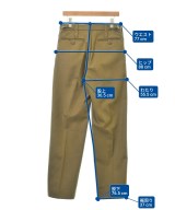 MILITARY（ミリタリー）スラックス 茶 サイズ:80(M位) メンズ/2200616091067