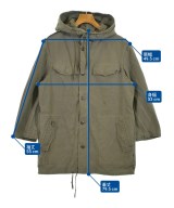 MILITARY（ミリタリー）モッズコート カーキ サイズ:S メンズ/2200619311278