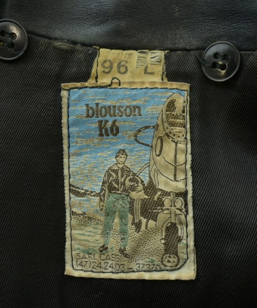 MILITARY（ミリタリー）ライダース 黒 サイズ:L メンズ/2200620102018