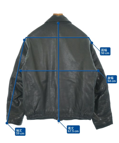 MILITARY（ミリタリー）ライダース 黒 サイズ:L メンズ/2200620102018