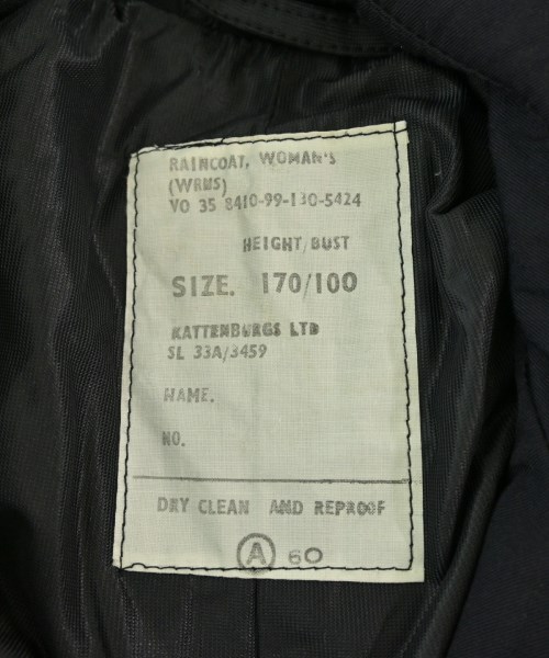 MILITARY（ミリタリー）ステンカラーコート 紺 サイズ:-(L位) メンズ/2200680873019