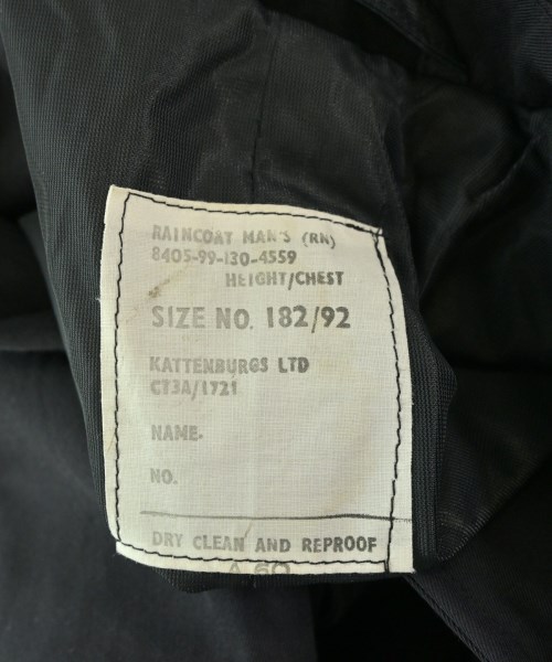 MILITARY（ミリタリー）ステンカラーコート 紺 サイズ:-(M位) メンズ/2200680873026