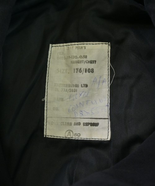 MILITARY（ミリタリー）ステンカラーコート 紺 サイズ:-(L位) メンズ/2200680873033