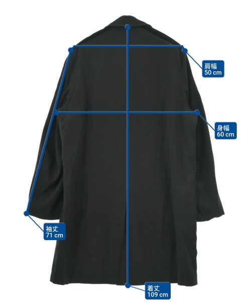 MILITARY（ミリタリー）ステンカラーコート 紺 サイズ:-(L位) メンズ/2200680873033