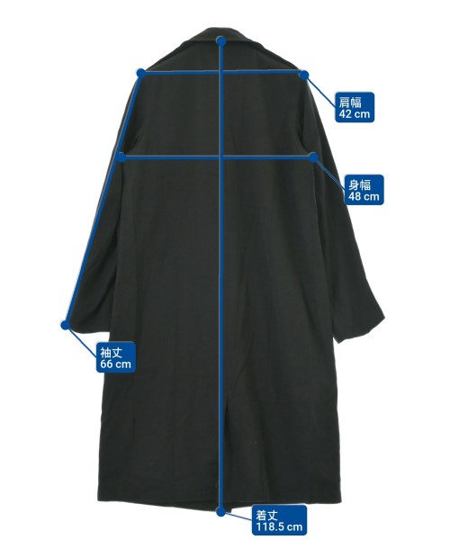 MILITARY（ミリタリー）ステンカラーコート 紺 サイズ:-(M位) レディース/2200680873040