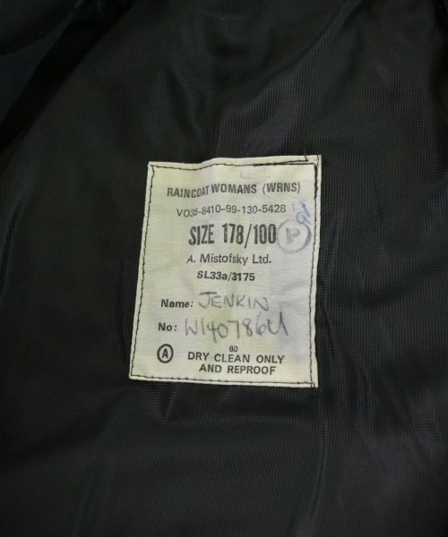 MILITARY（ミリタリー）ステンカラーコート 紺 サイズ:-(M位) レディース/2200680873057