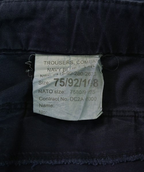 MILITARY（ミリタリー）カーゴパンツ 紺 サイズ:-(L位) メンズ/2200654828236