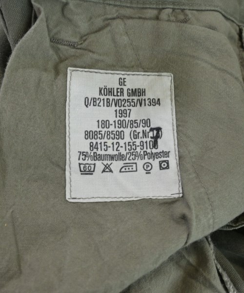 MILITARY（ミリタリー）カーゴパンツ カーキ サイズ:-(S位) メンズ/2200645274073