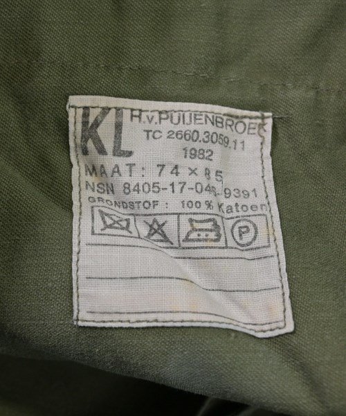 MILITARY（ミリタリー）カーゴパンツ カーキ サイズ:-(S位) メンズ/2200645274103