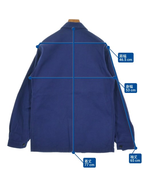 MILITARY（ミリタリー）ミリタリーブルゾン 青 サイズ:44(M位) メンズ/2200645677171