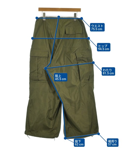 MILITARY（ミリタリー）カーゴパンツ カーキ サイズ:M メンズ/2200645841022
