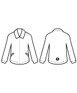 MILITARY（ミリタリー）カバーオール 白 サイズ:48(L位) メンズ/2200646002019