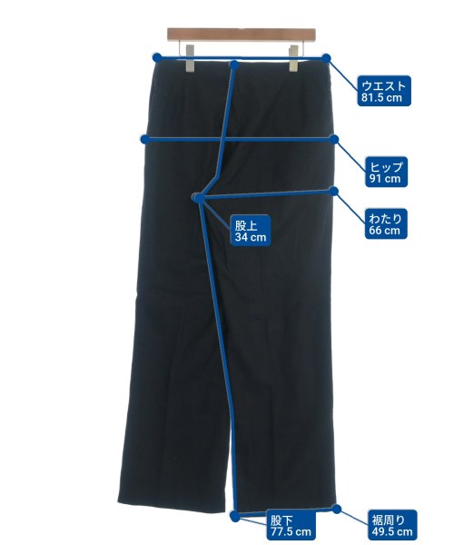 MILITARY（ミリタリー）スラックス 黒 サイズ:-(L位) メンズ/2200648971047